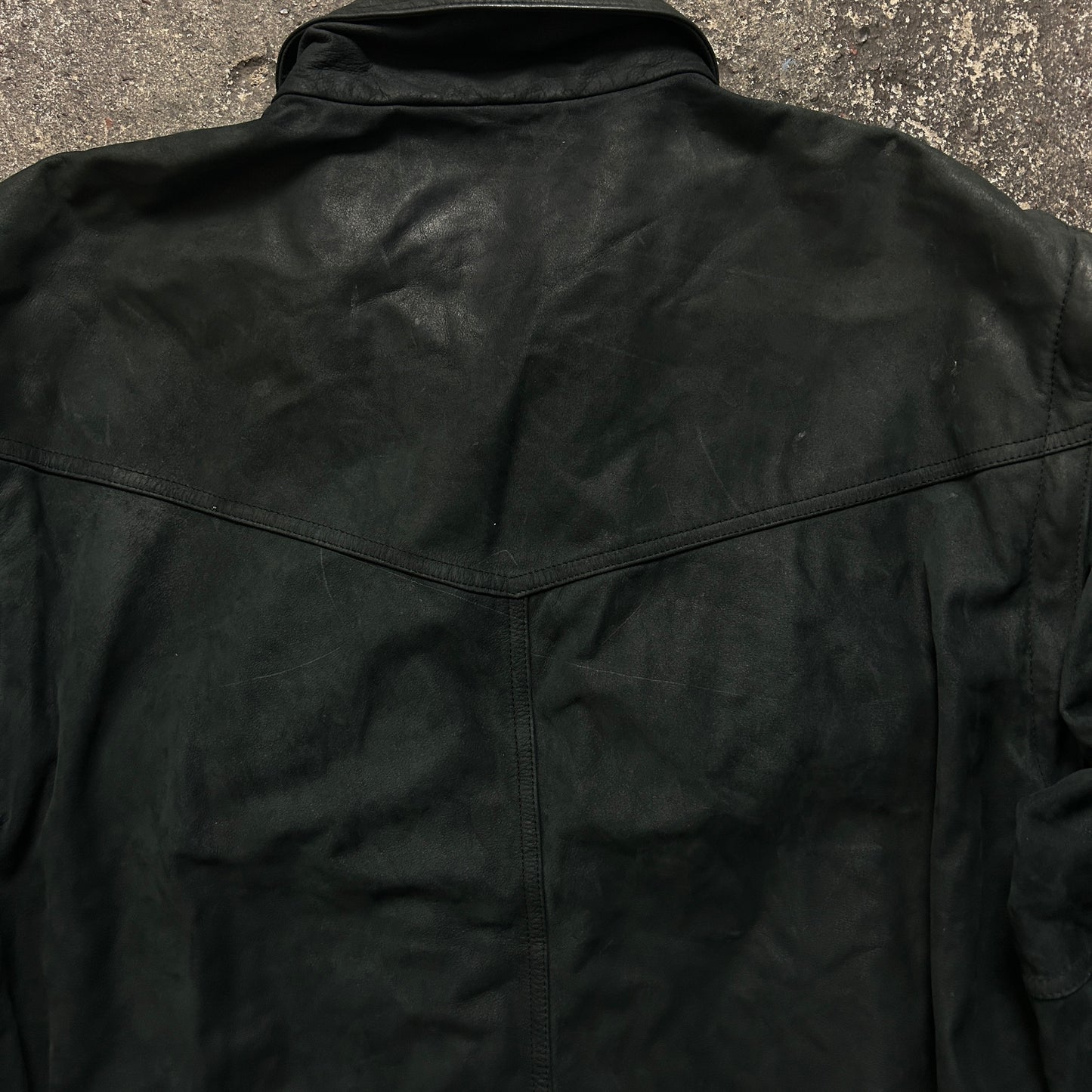 Vintage Leather Jacket (XL)