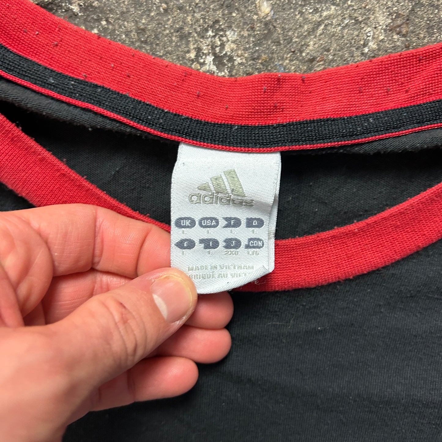 Vintage Adidas AC Milan T-Shirt (L)