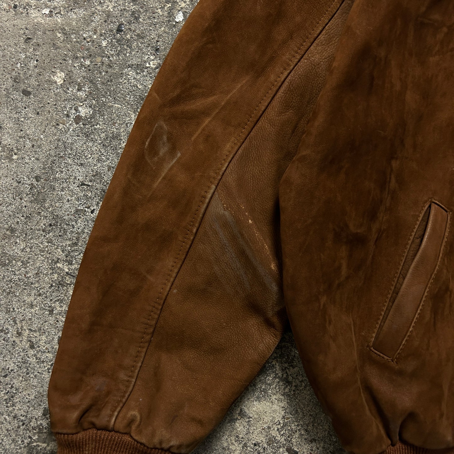 Vintage Leather Jacket (L)