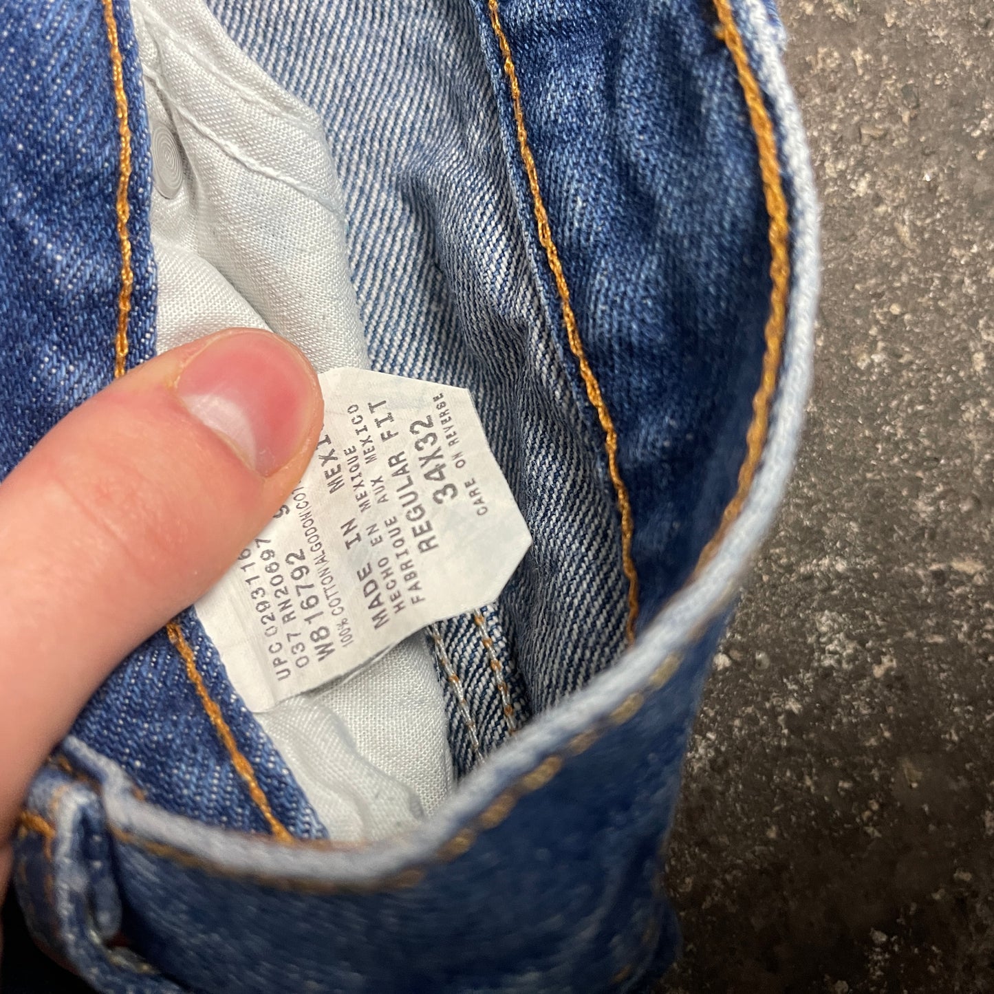 Vintage Dickies Baggy Jeans (34x32)