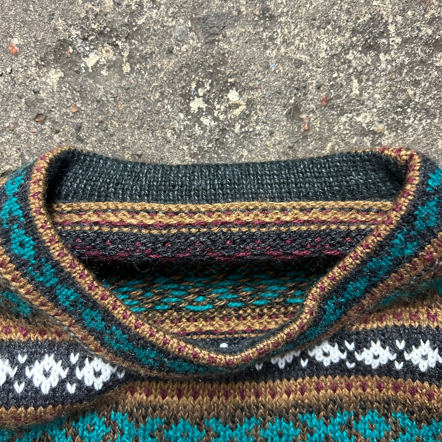 Vintage Knit Sweater (XS)