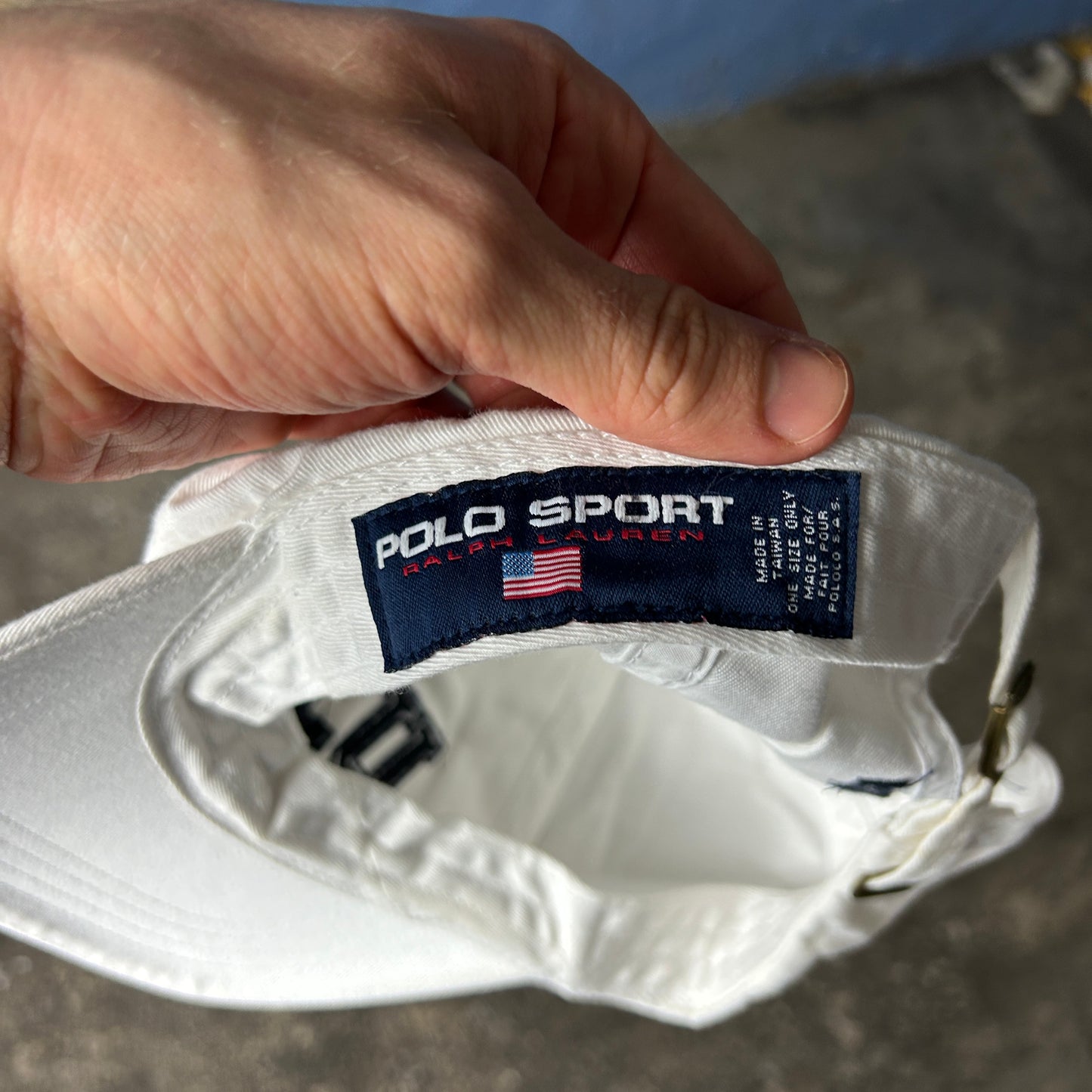 Vintage Polo Sport USA Cap