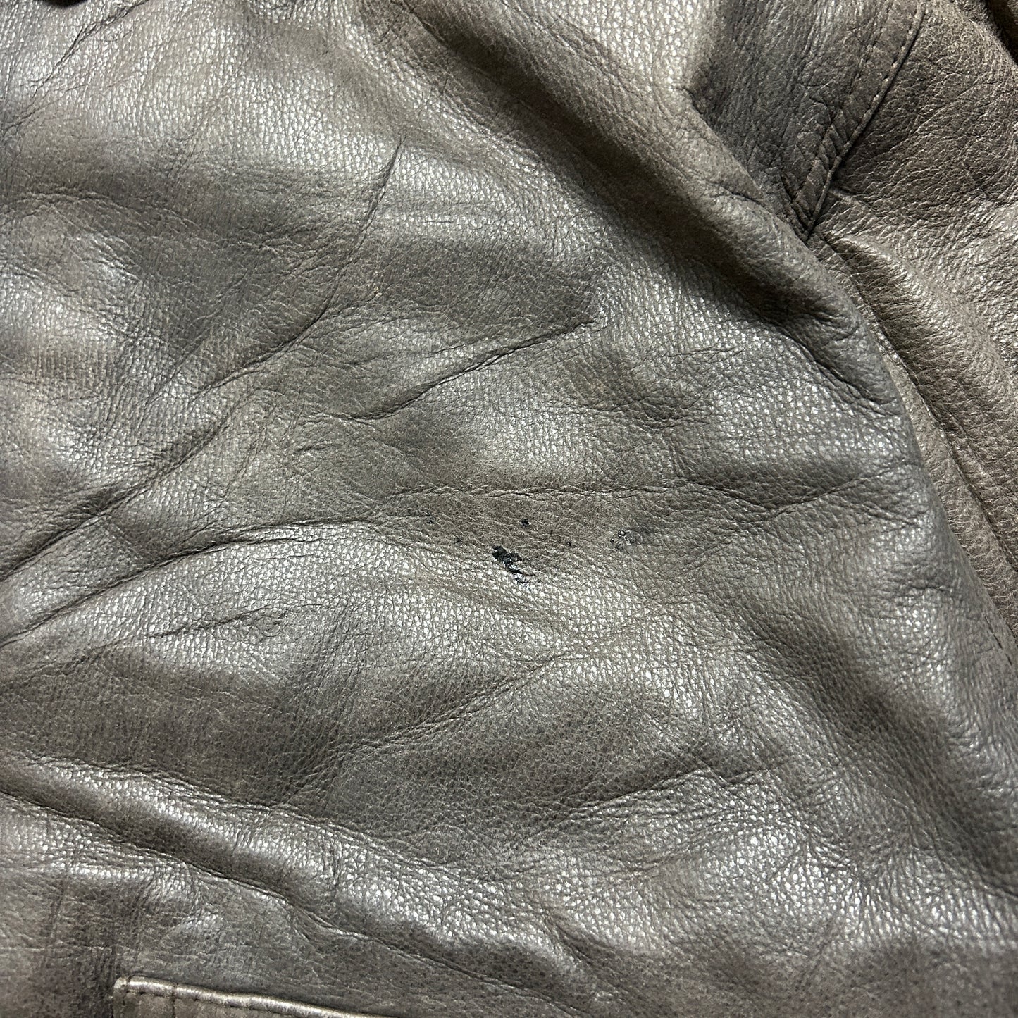 Vintage Leather Jacket (XXL)