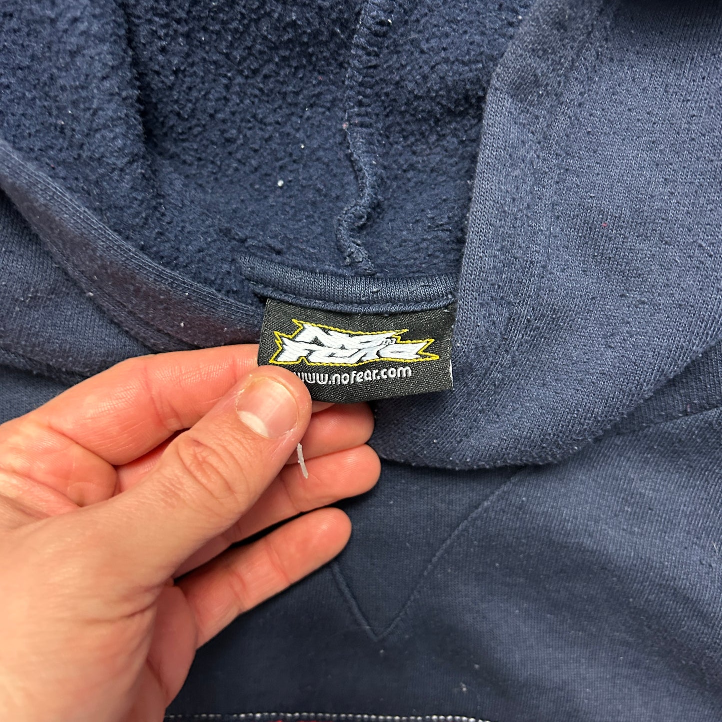 Vintage No Fear Hoodie (XL)