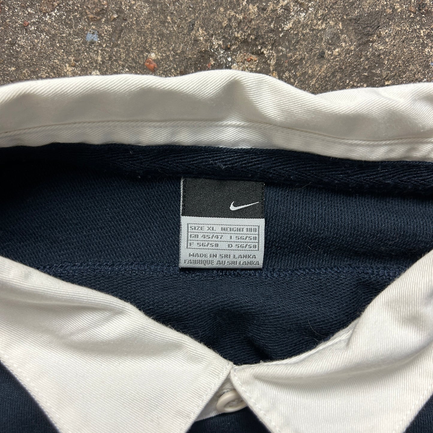 Vintage Nike Rugby England Polo Shirt (XL)