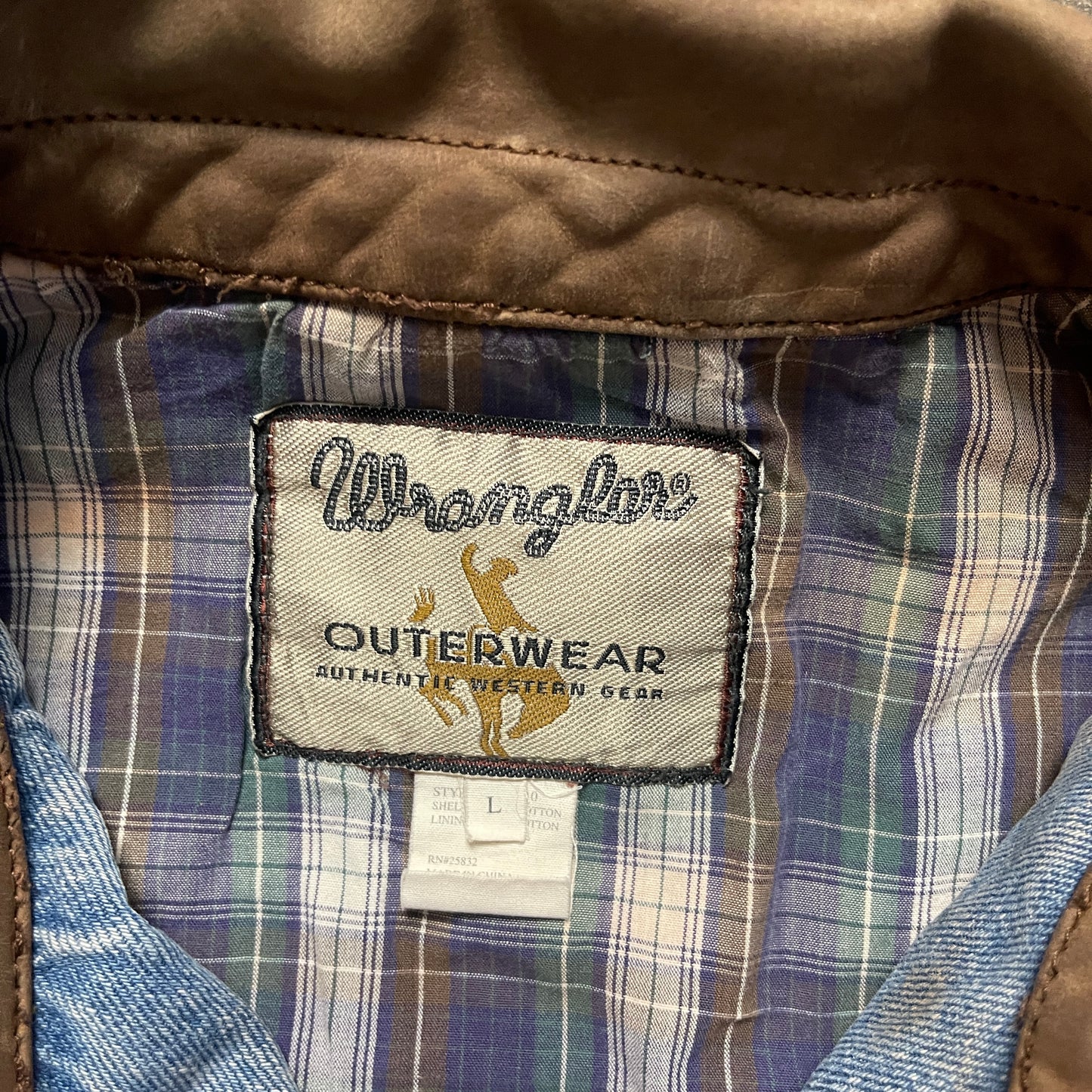 Vintage Wrangler Jeans Vest (L)