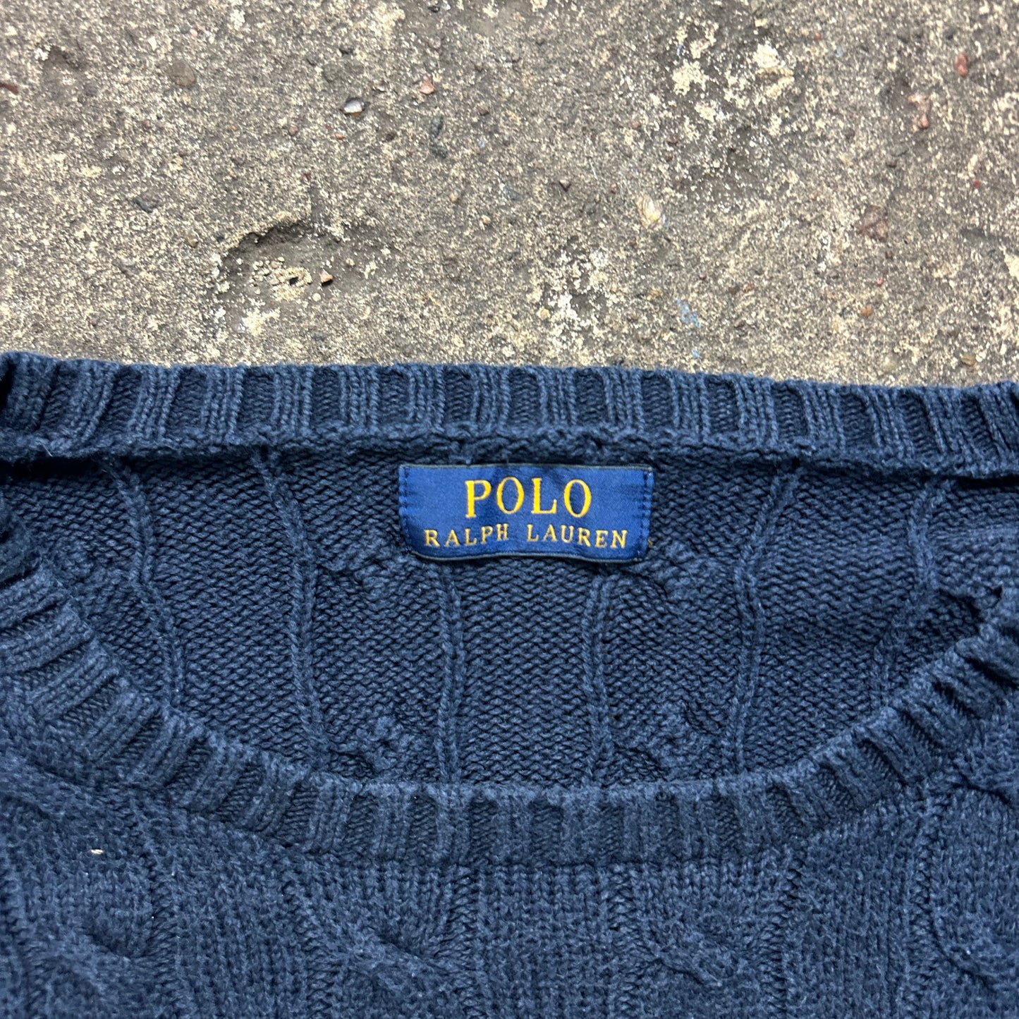 Polo Ralph Lauren Cable Knit Sweater (XL)