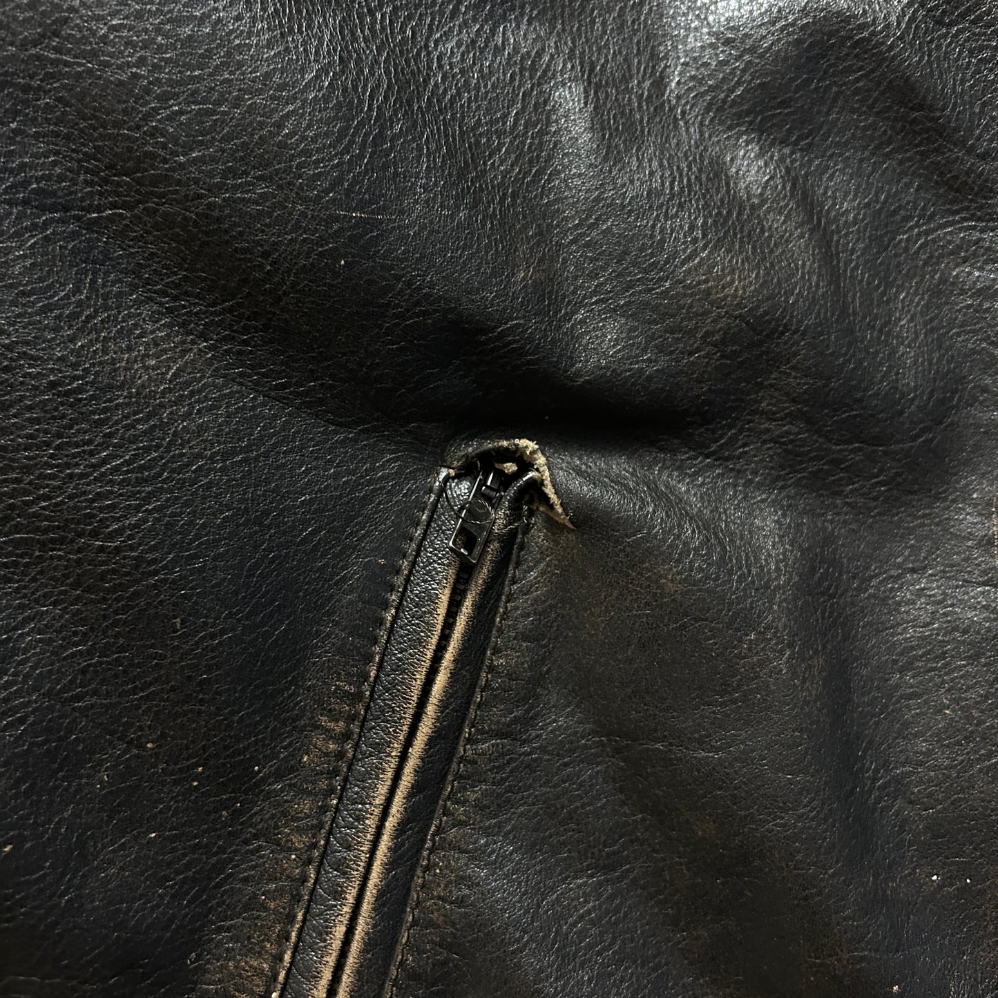 Vintage Leather Jacket (S)