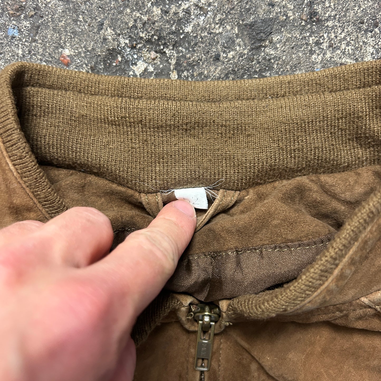 Vintage Leather Jacket (L)