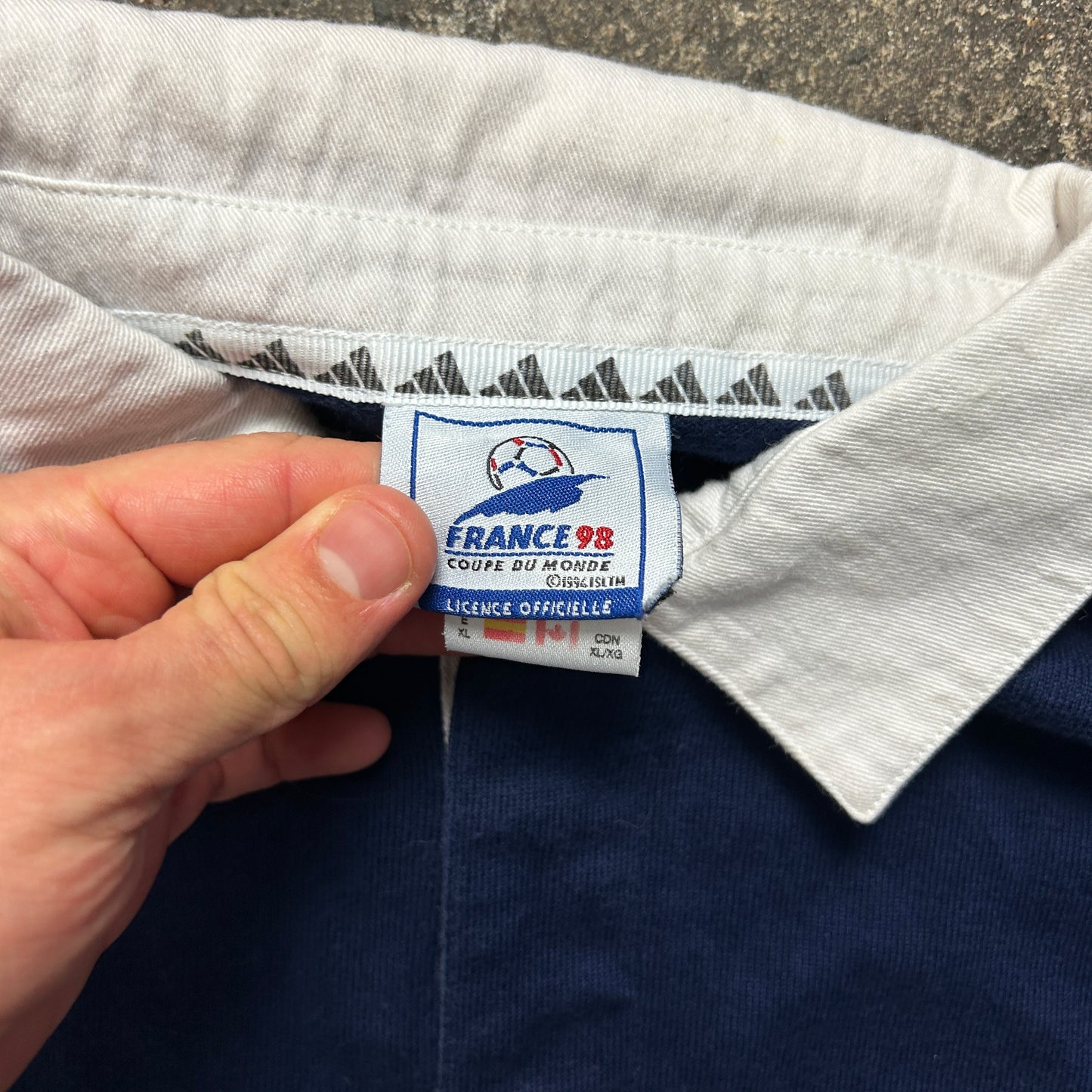 Vintage Adidas France 98 Longsleeve (XL)