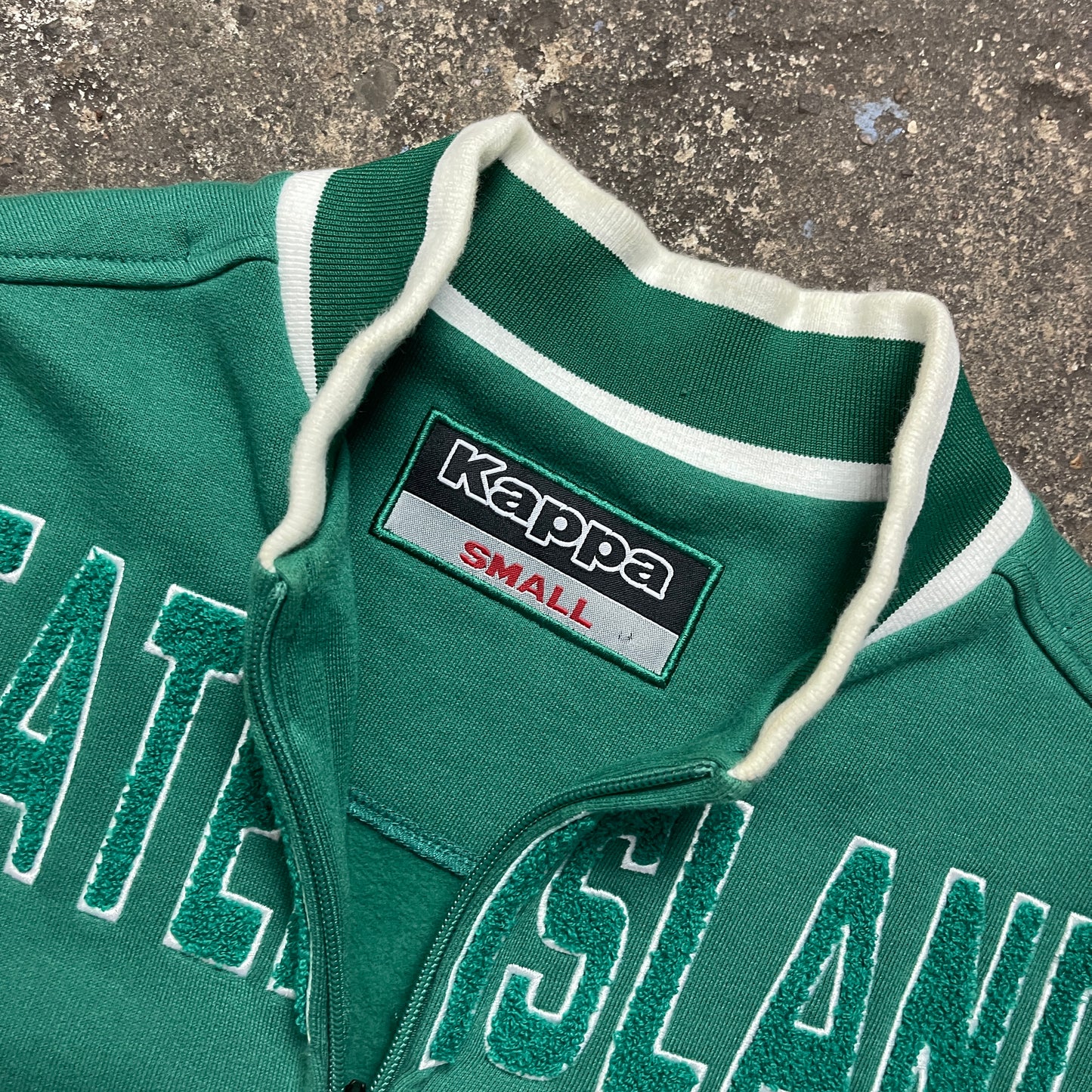 Vintage Kappa Staten Island Zipper (S)