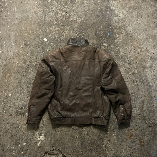 Vintage Leather Jacket (XL)