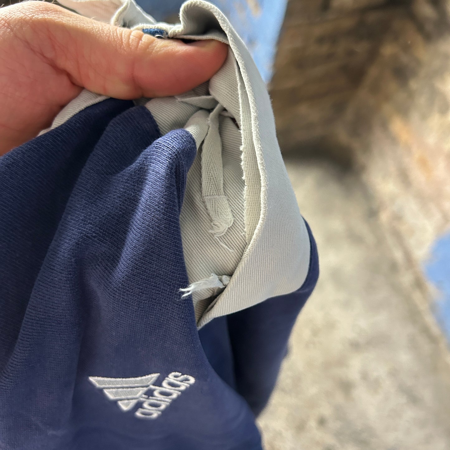 Vintage Adidas France Polo Shirt (XL)