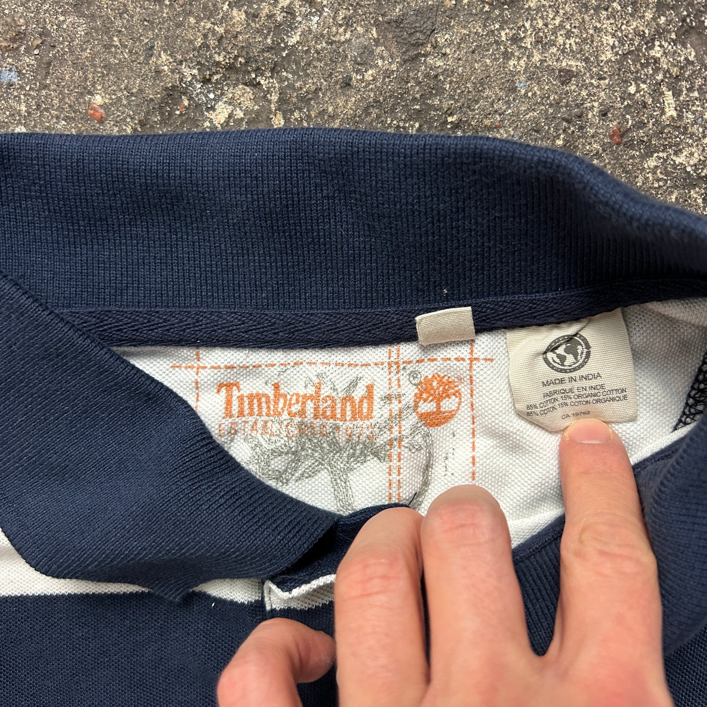 Vintage Timberland Polo Shirt (XL)