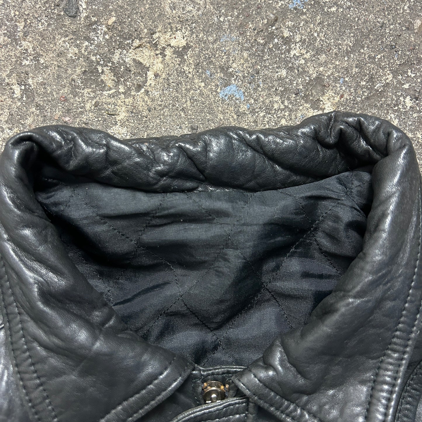 Vintage Leather Jacket (XXL)