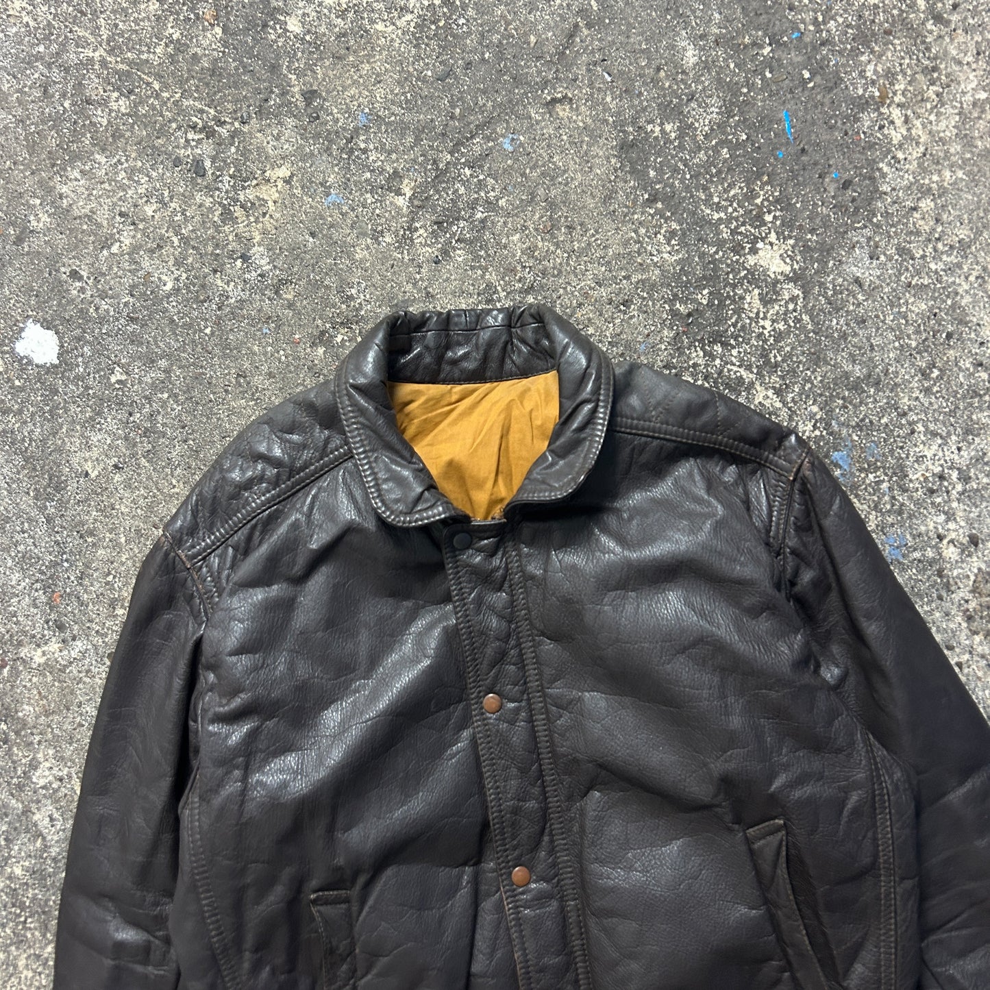 Vintage Leather Jacket (M)