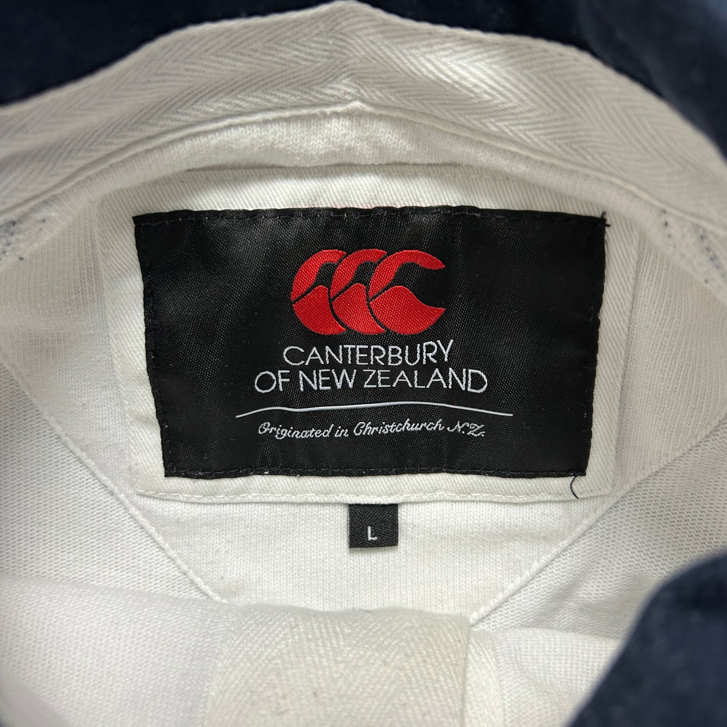 Vintage canterbury Scotland Polo Shirt (L)