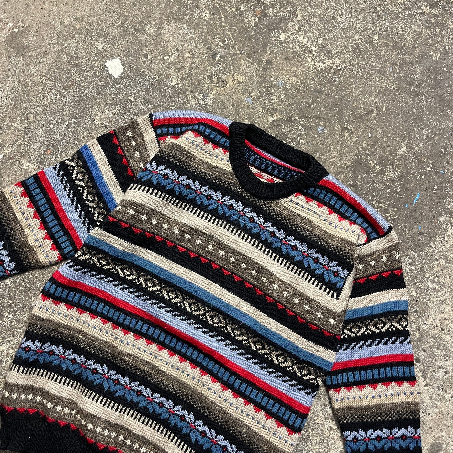 Vintage Knit Sweater (M)