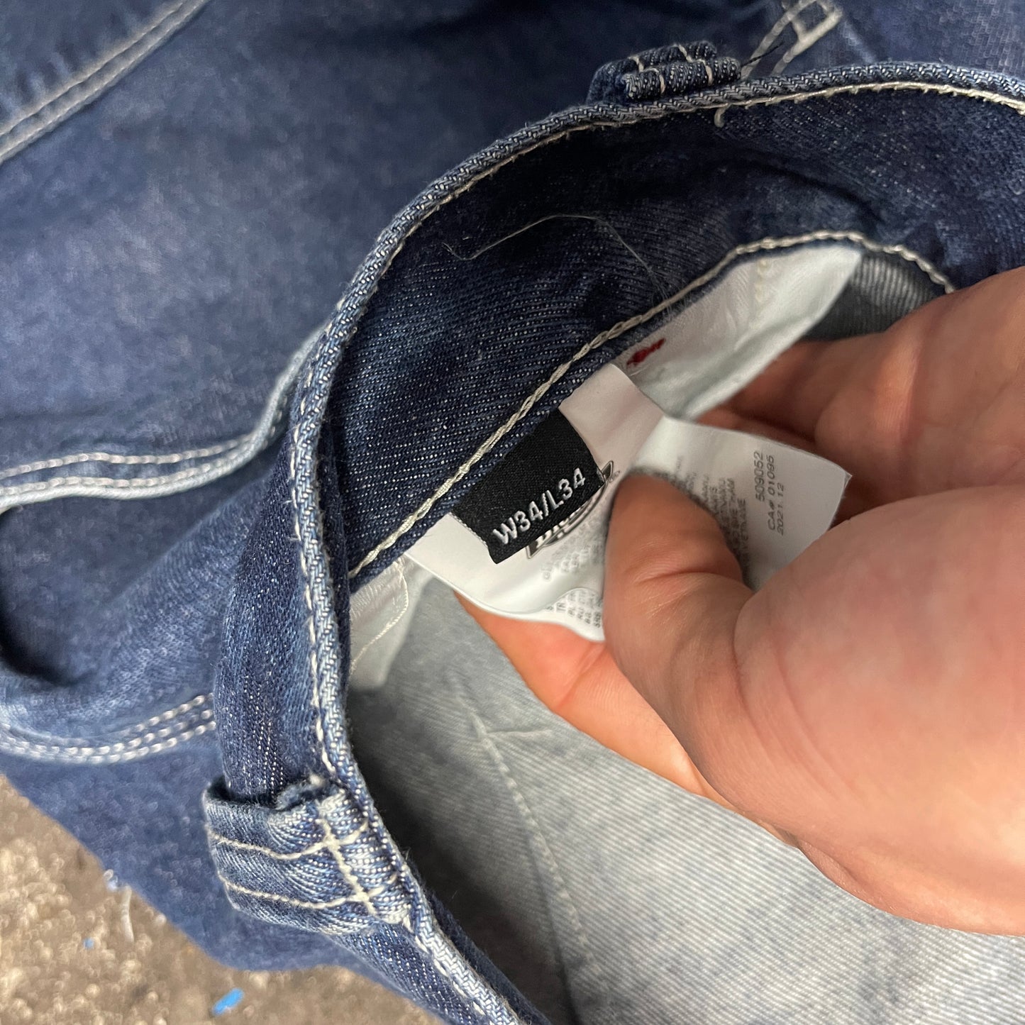 Vintage Dickies Double Knee Baggy Jeans (34x34)