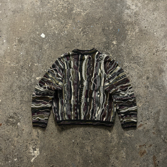 Vintage Tundra Coogi Style Knit Sweater (XS)