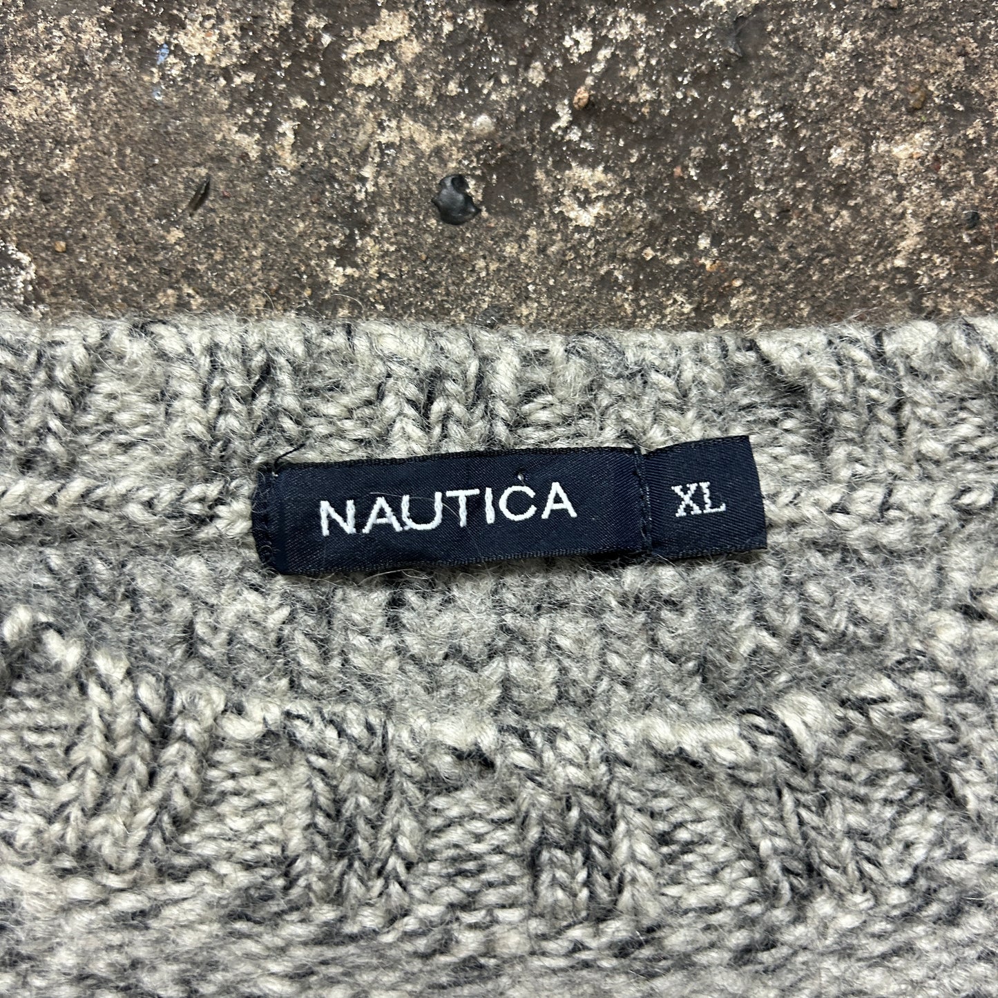 Vintage Nautica Knit Sweater (XL)