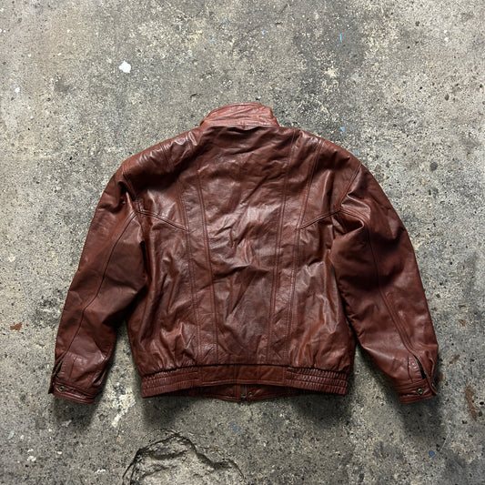 Vintage Leather Jacket (XXL)