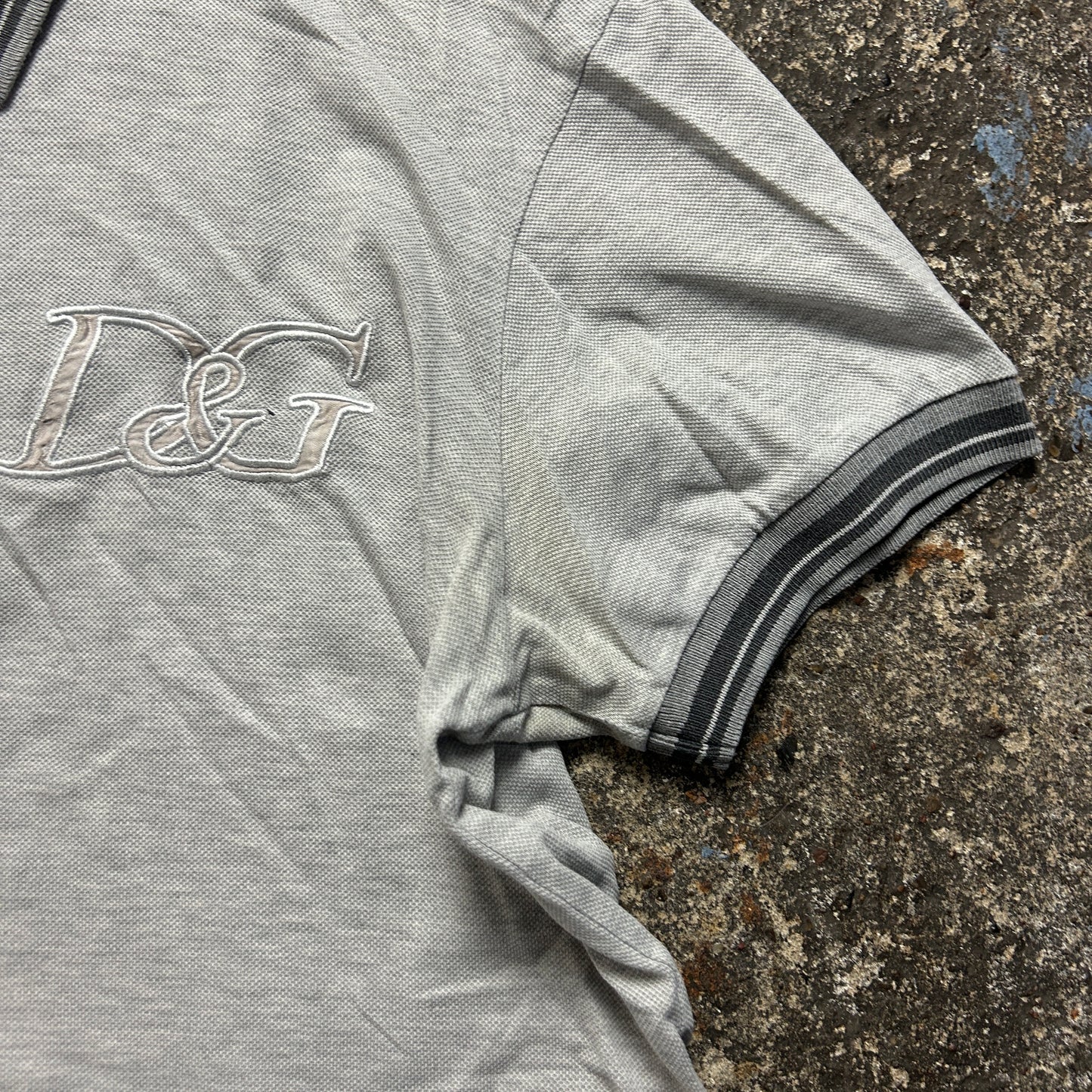 Vintage Bootleg Dolce & Gabbana Polo Shirt (S)