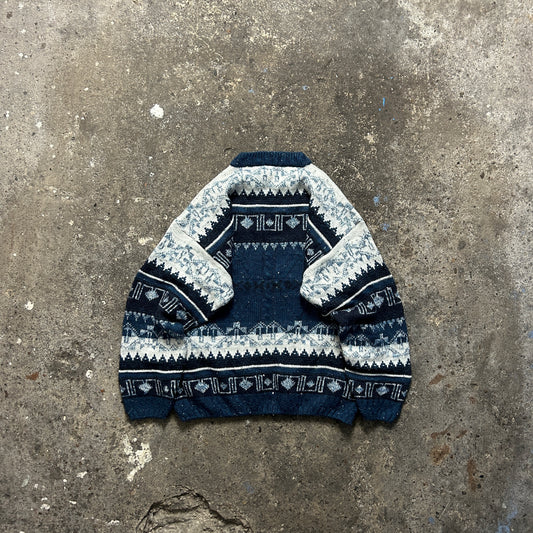 Vintage Knit Sweater (L)