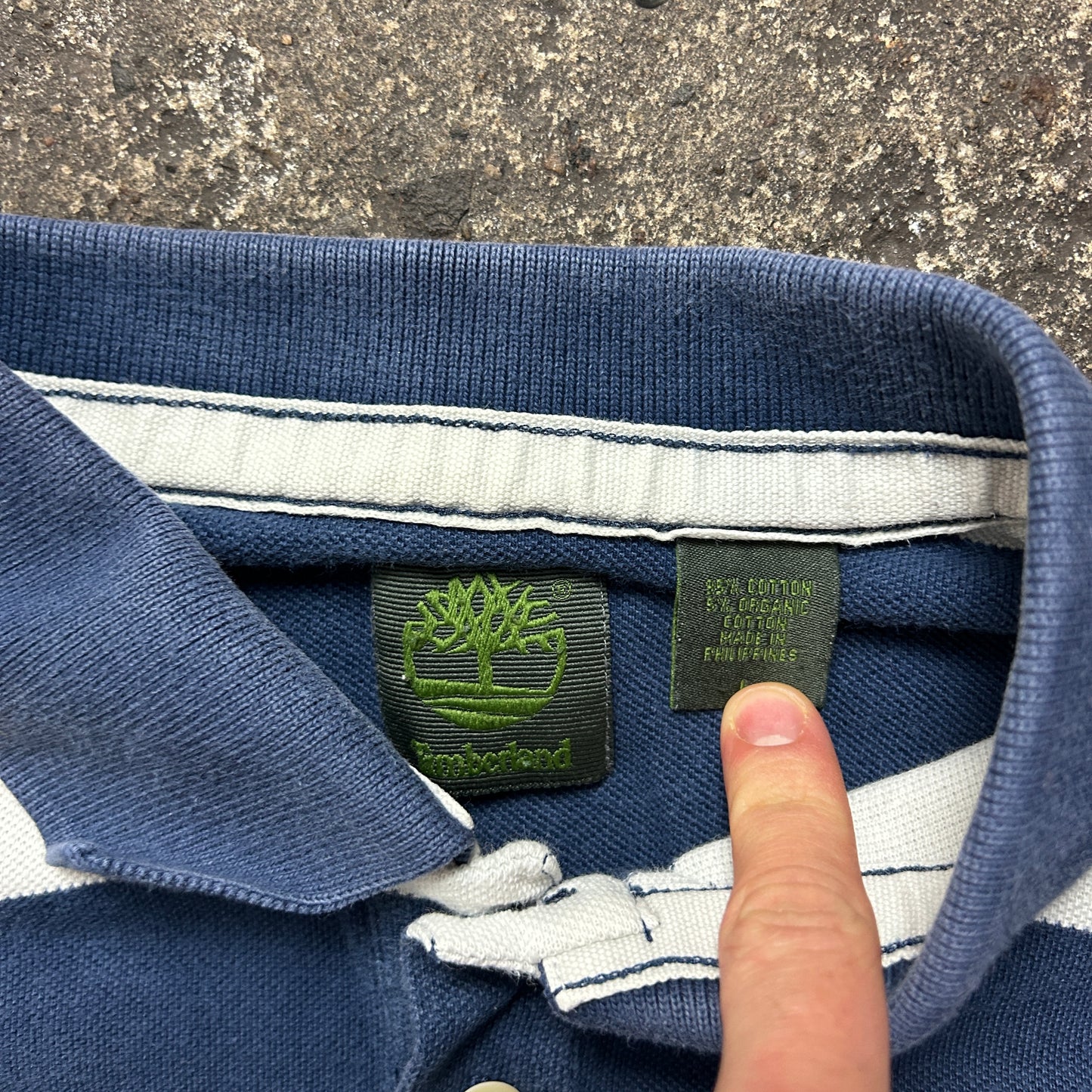 Vintage Timberland Polo Shirt (L)