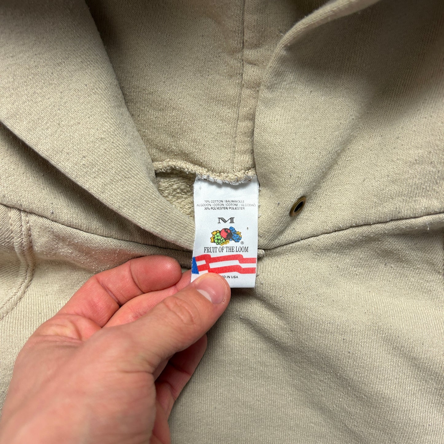 Vintage Fruit of the Loom Hoodie (S)