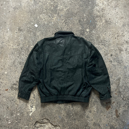 Vintage Leather Jacket (XL)
