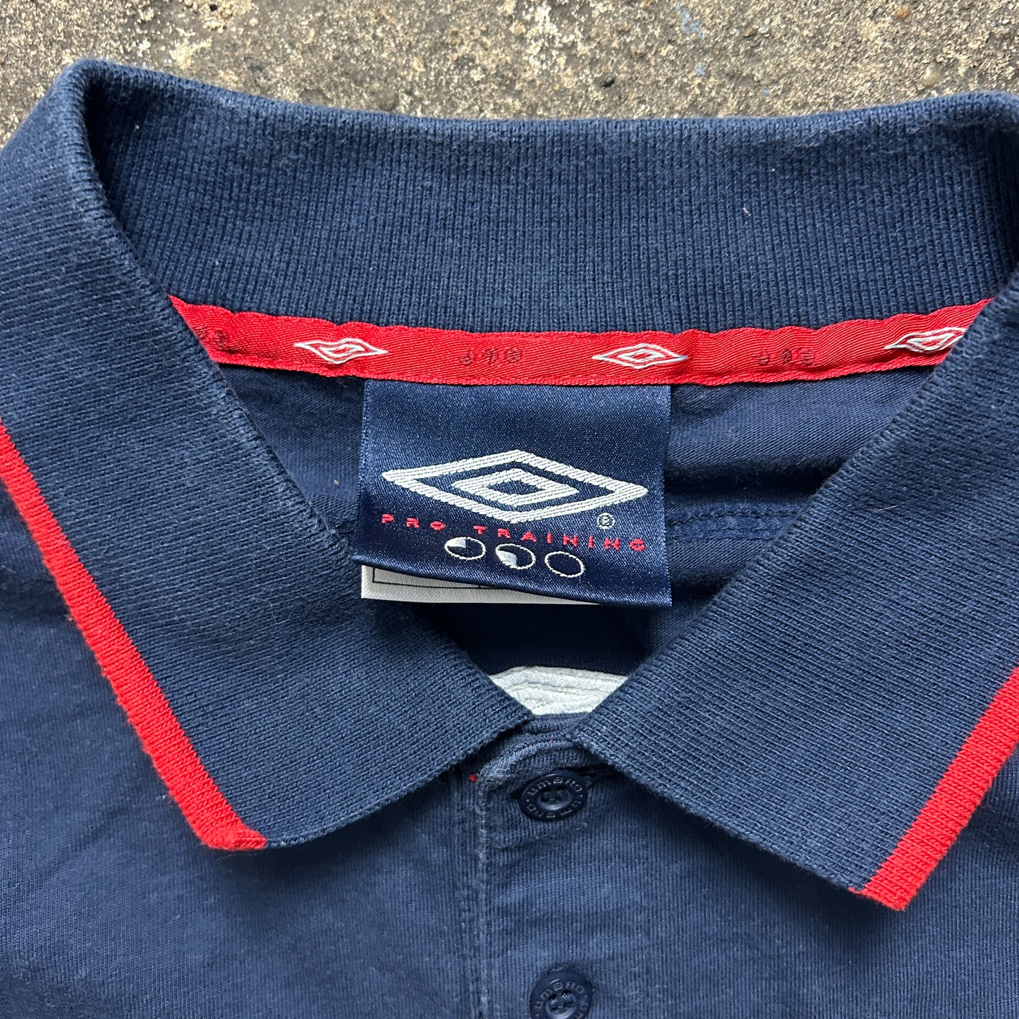 Vintage Umbro Olympique Lyon Polo Shirt (L)