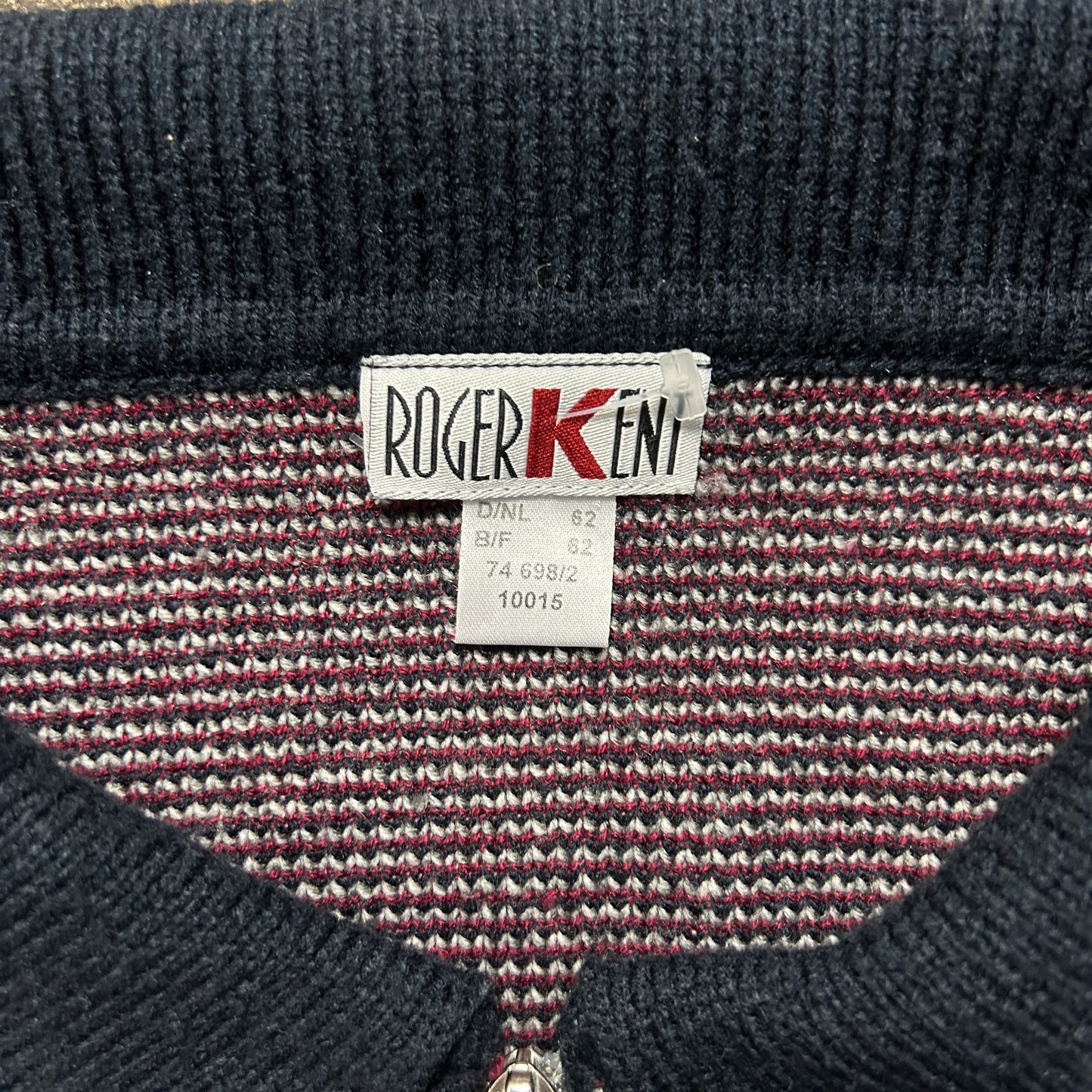 Vintage Knit Zipper (XL)