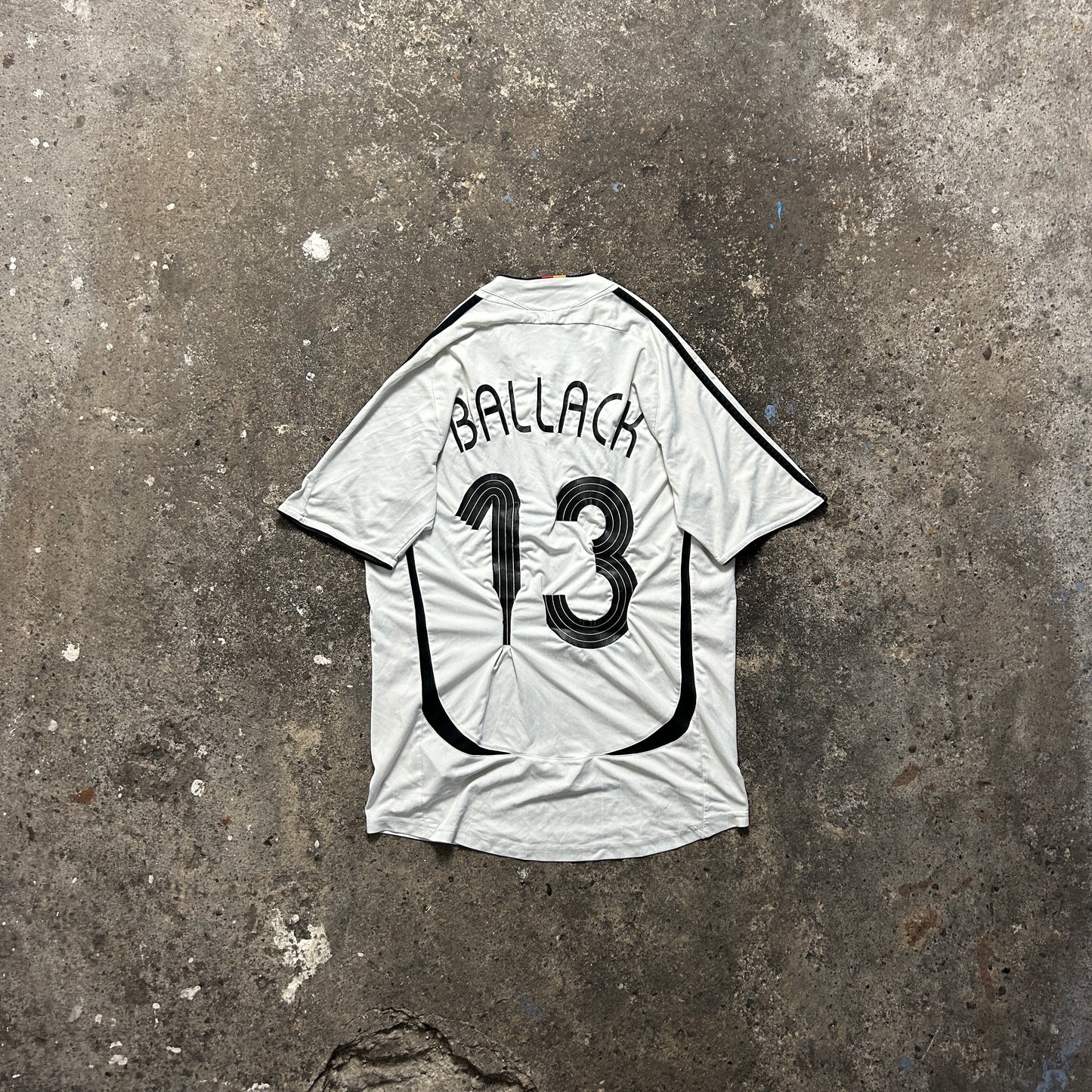 Vintage Adidas Deutschland "Ballack" Jersey (S)