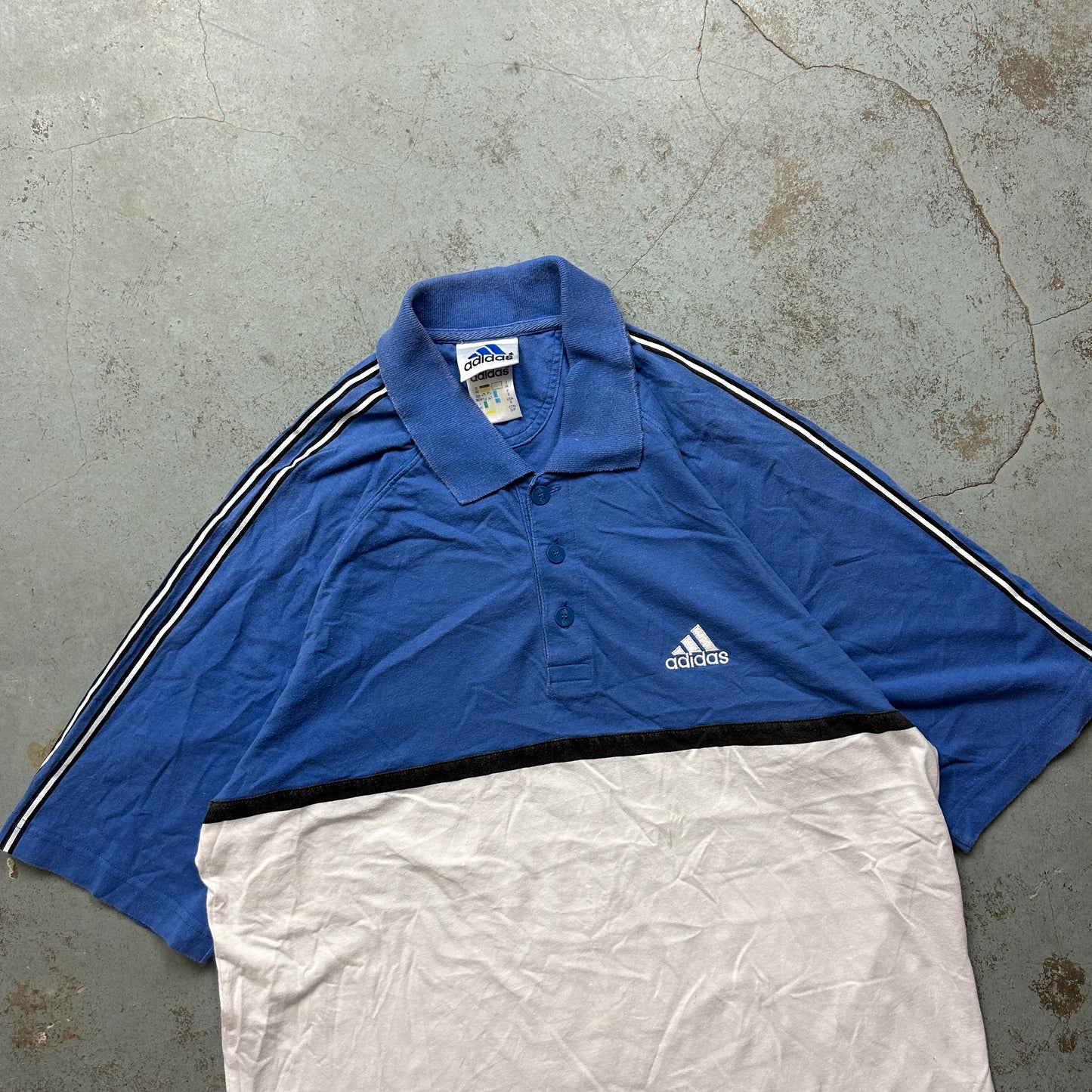 Vintage Adidas Polo Shirt (M)