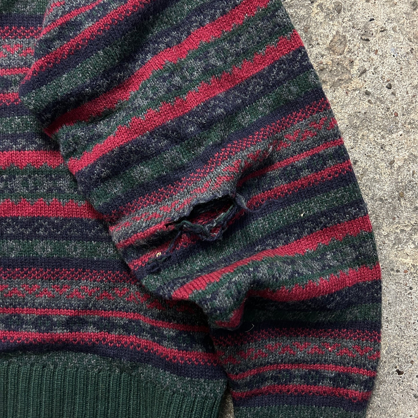 Vintage Knit Sweater (XL)