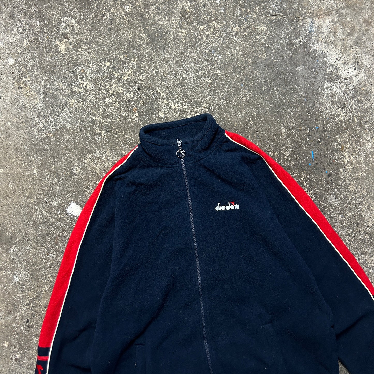 Vintage Diadora Fleece Zipper (L)