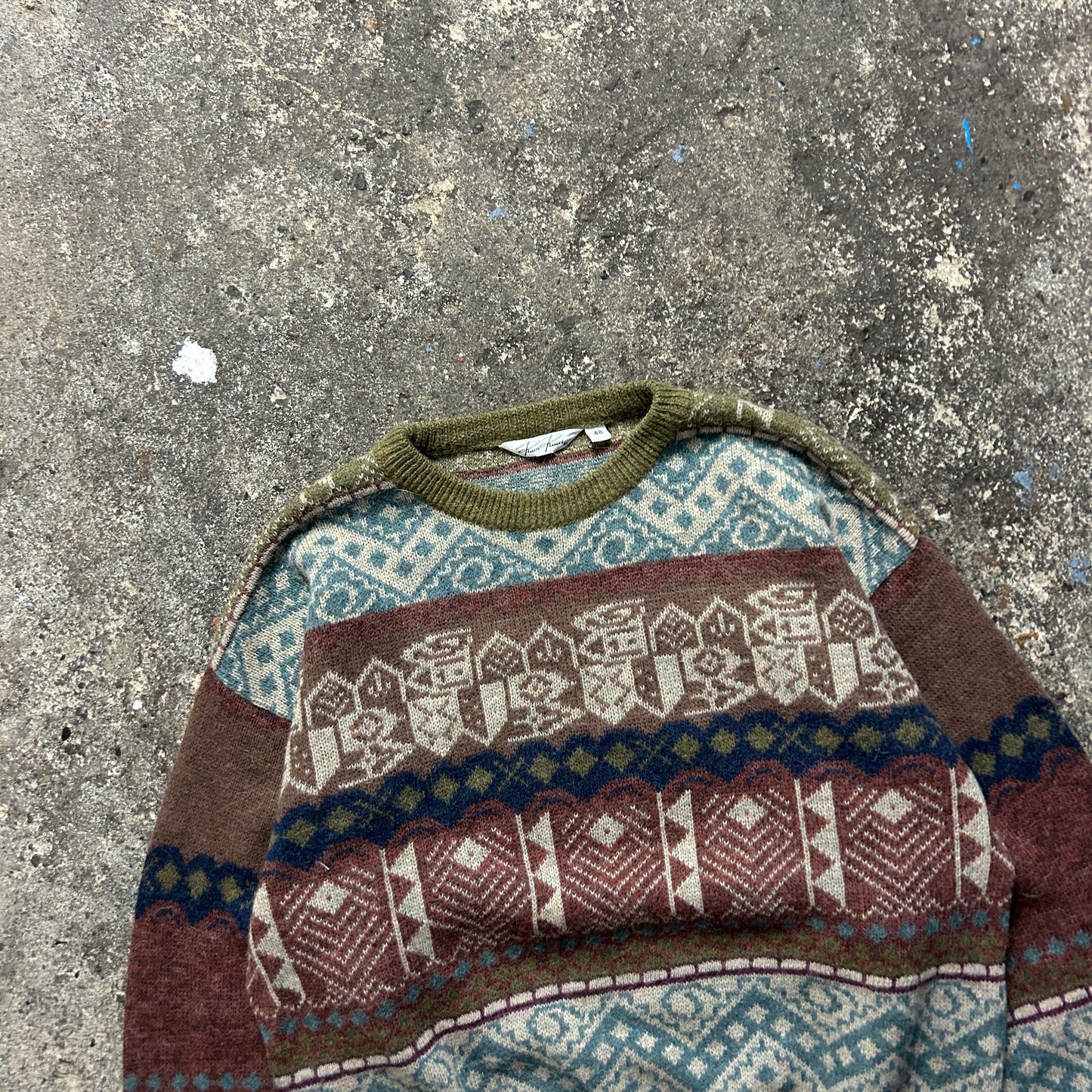 Vintage Knit Sweater (M)
