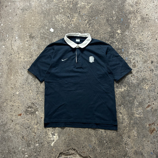 Vintage Nike Rugby England Polo Shirt (XL)