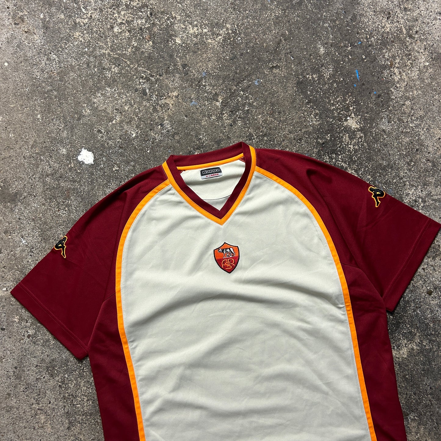 Vintage Kappa AS Roma Jersey (XL)
