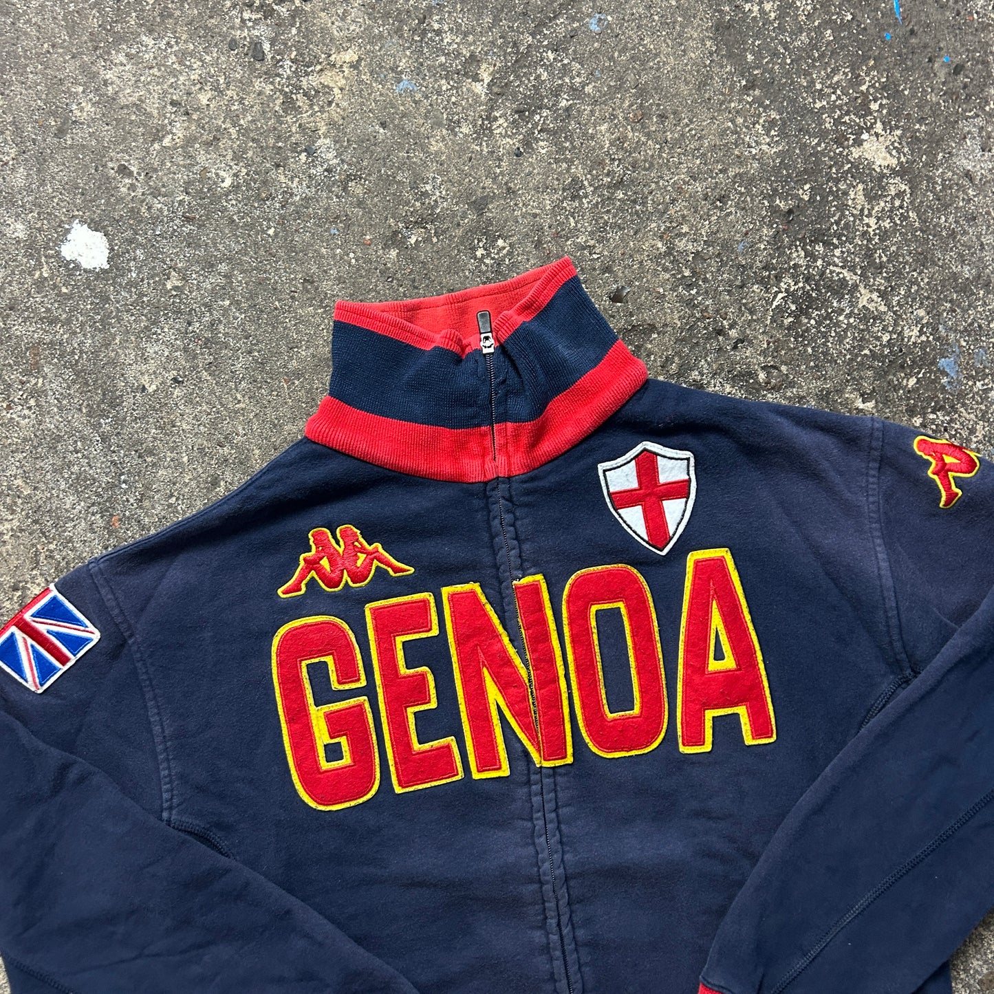 Vintage Kappa Genoa Zipper (L)