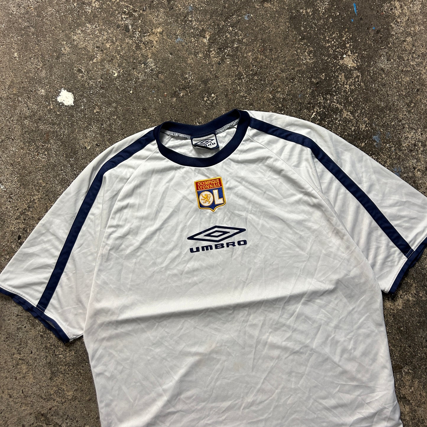 Vintage Umbro Olympique Lyon Jersey (XL)