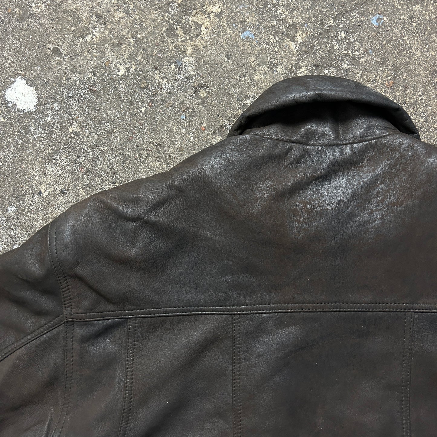 Vintage Leather Jacket (L)