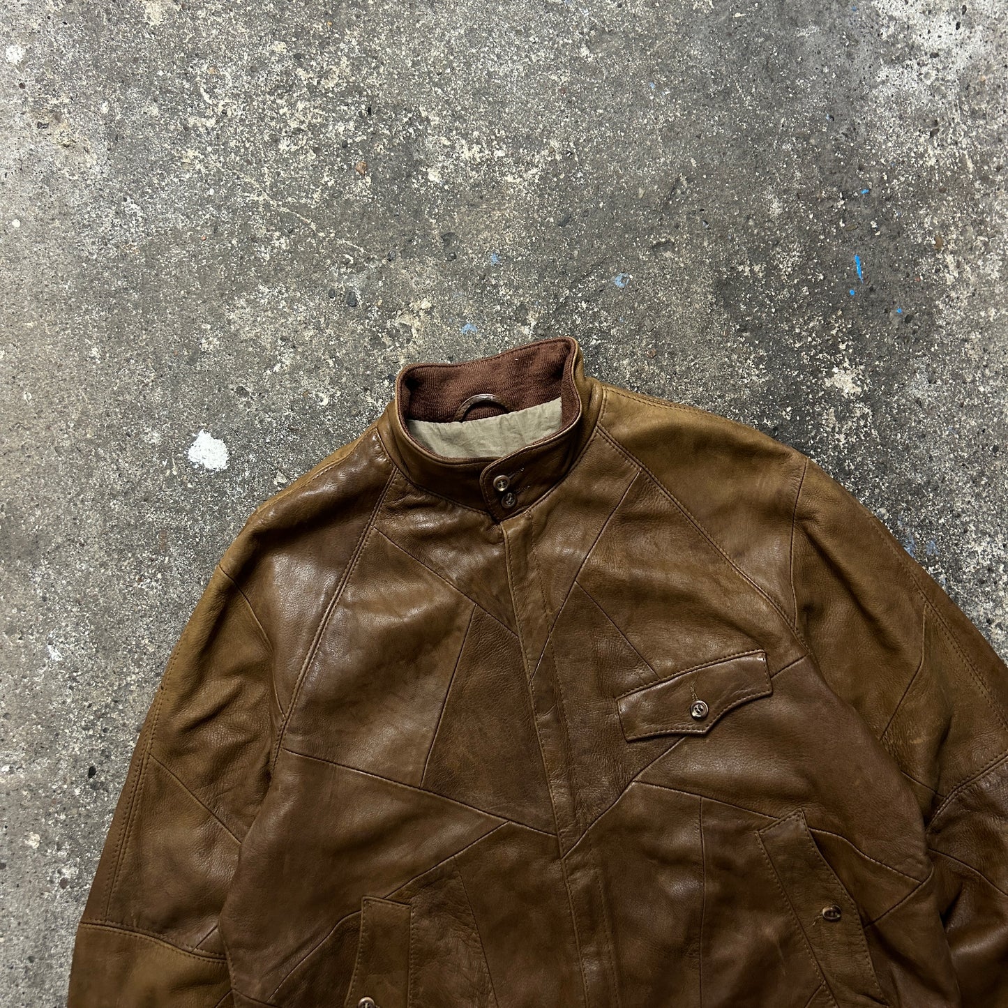 Vintage Leather Jacket (L)