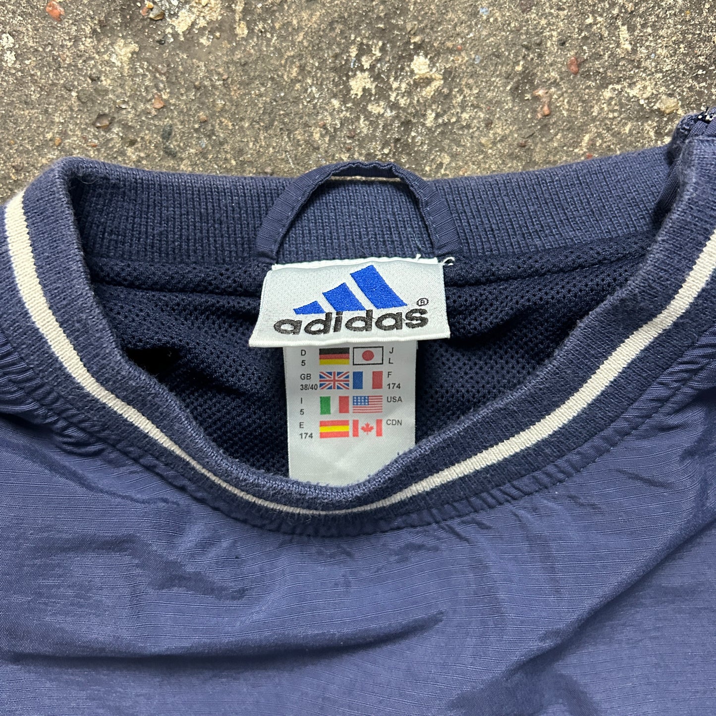 Vintage Adidas Track Sweater (M)