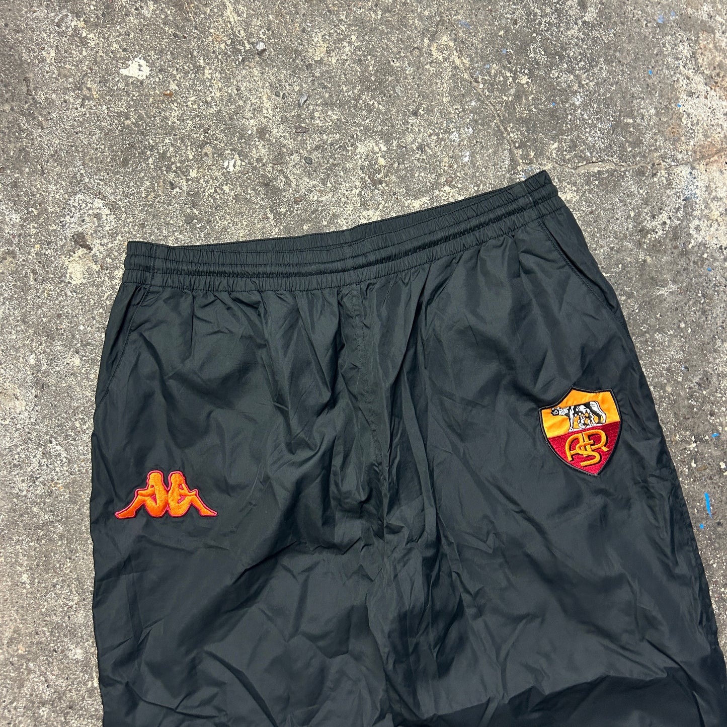 Vintage Kappa AS Roma Trackpants (XXL)