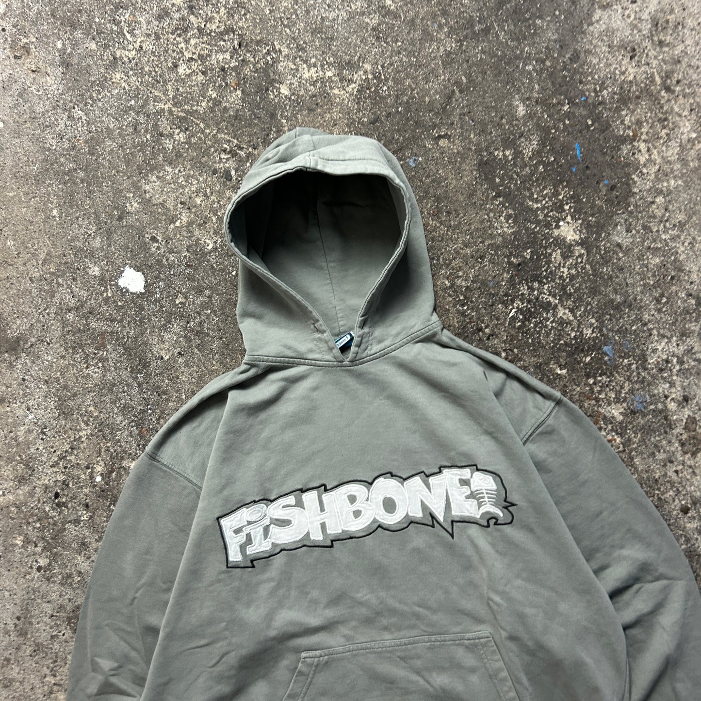 Vintage Fishbone Hoodie (XL)