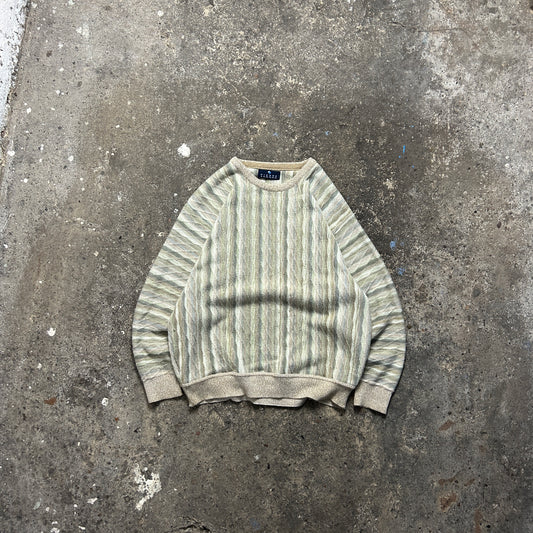 Vintage Coogi Style Knit Sweater (L)