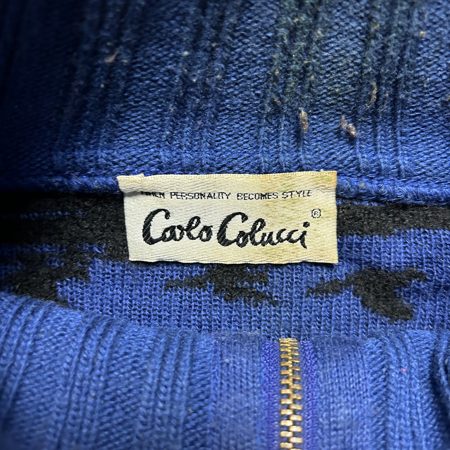 Vintage Carlo Colucci Knit Sweater (L)