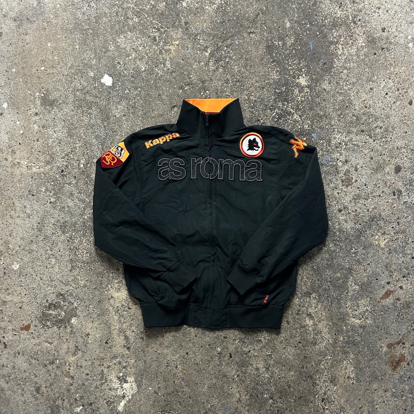 Vintage Kappa AS Roma Trackjacket (XS)